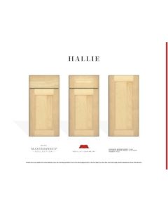 MASTERPIECE DOOR BACKER HALLIE