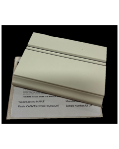 MP SAMPLE CHIP MAPLE CANVAS ONYX HIGHLIG