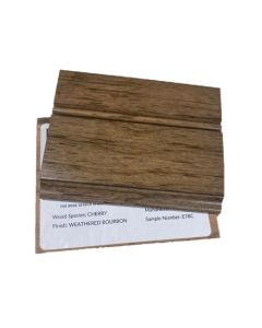 MP SAMPLE CHIP CHERRY WEATHERED BOURBON