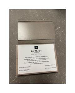 3X5 BIRCH STEEL GREY - WOODSTAR SAMPLE