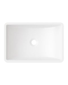 7418 Cameo White Corian Lav No Ovfl