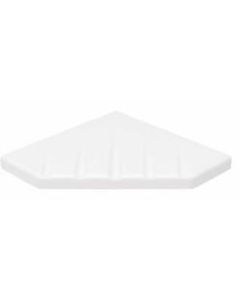 Mermaid Corner Shelf 8X8 Designer White