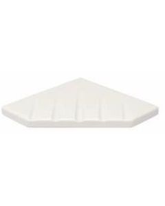 Mermaid Corner Shelf 8X8 Antique White