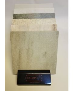 Corian Small Tower Display/w Samples