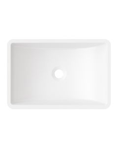 7418 Glacier White Corian Lav