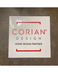 CORIAN HOME DESIGN PARTNER WINDOW CLING