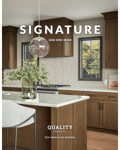 QualityCabinets Signature Spec Book 2026