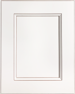 FUSION BLANC DOOR SAMPLE 11 1/2" X 14"